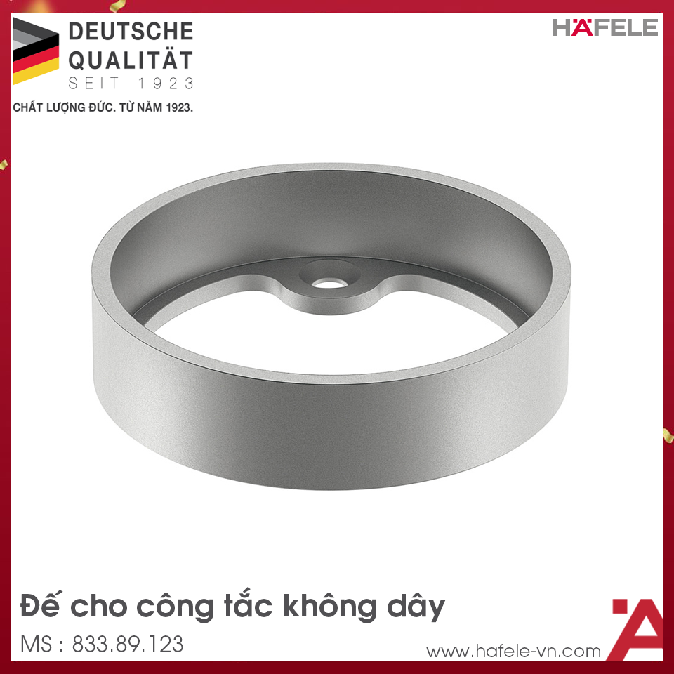 Đế Cho Công Tắc Không Dây Hafele 833.89.123