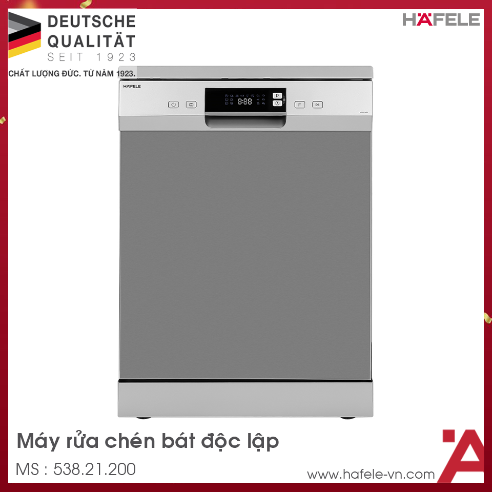 Máy Rửa Chén Độc Lập HDW-F60E Hafele 538.21.200