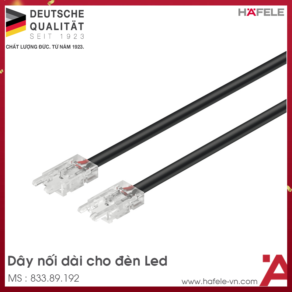 Dây Nối Cho Đèn Led Dây 8mm Hafele 833.89.192