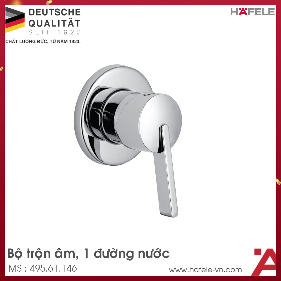 Bộ Trộn Âm 1 Đướng Nước Roots Hafele 495.61.146