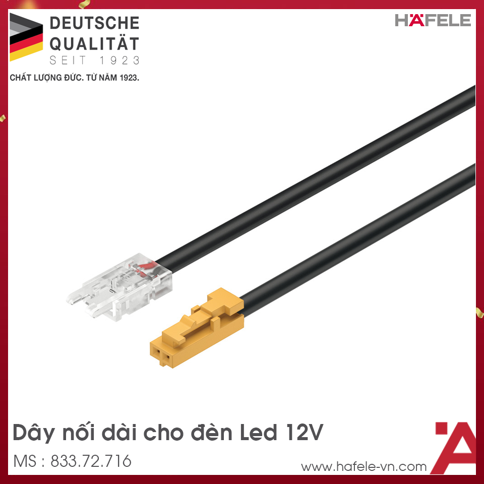 Dây Dẫn Điện Cho Đèn Led Dây 8mm Hafele 833.72.716