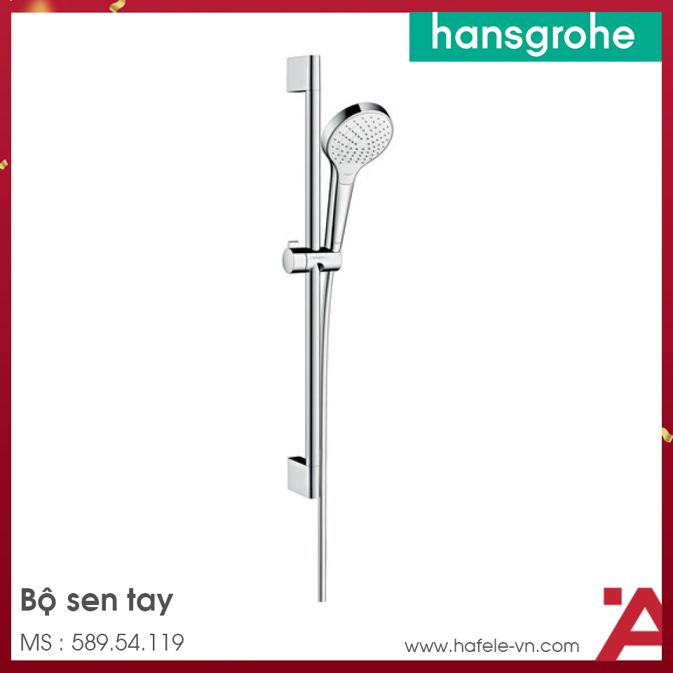 Bộ Sen Tay Có Thanh Trượt Croma Select S Hansgrohe 589.54.119
