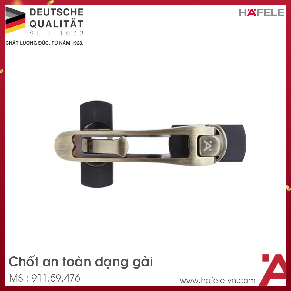 Chốt An Toàn Dạng Gài Hafele 911.59.476