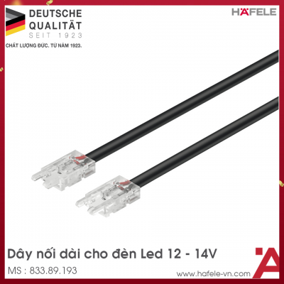 Dây Nối Cho Đèn Led Dây 8mm Hafele 833.89.193