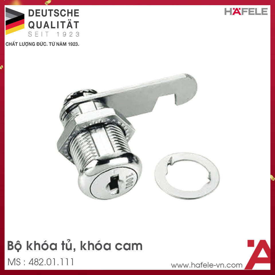 Khóa Cam DIY 18 x 25mm Hafele 482.01.111