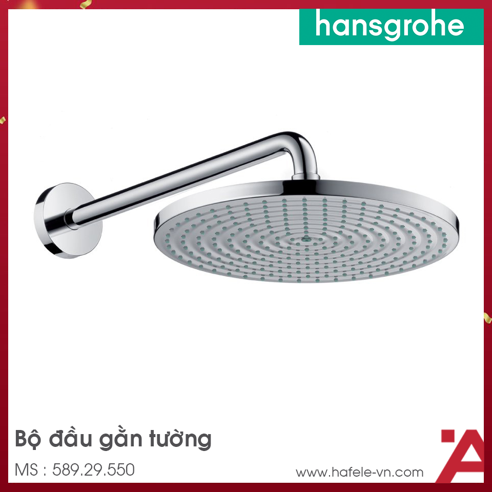 Sen Đầu Gắn Tường Raindacen S300 Hansgrohe 589.29.550