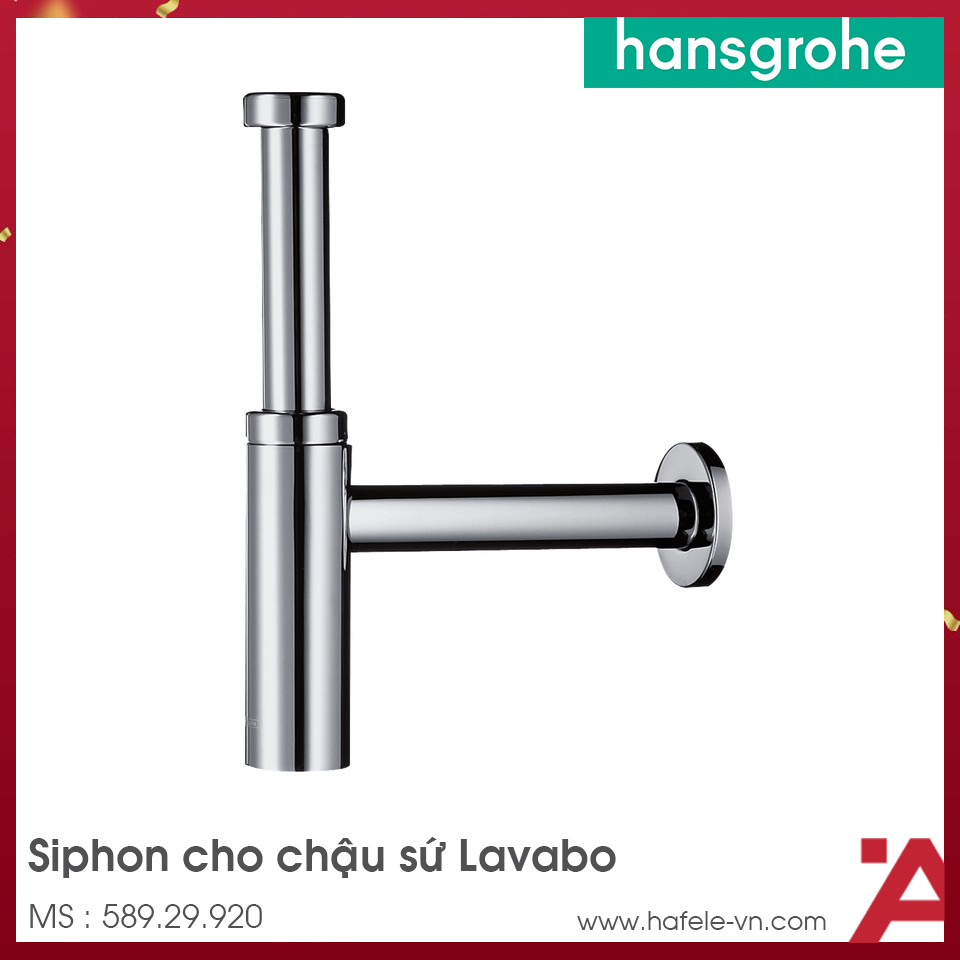 Siphon Flowstar S Cho Chậu Sứ Hansgrohe 589.29.920