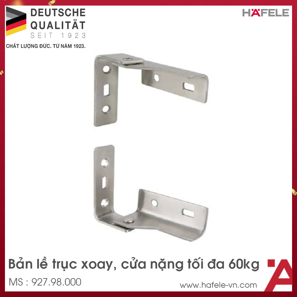 Bản Lề Trục Xoay Hafele 927.98.000