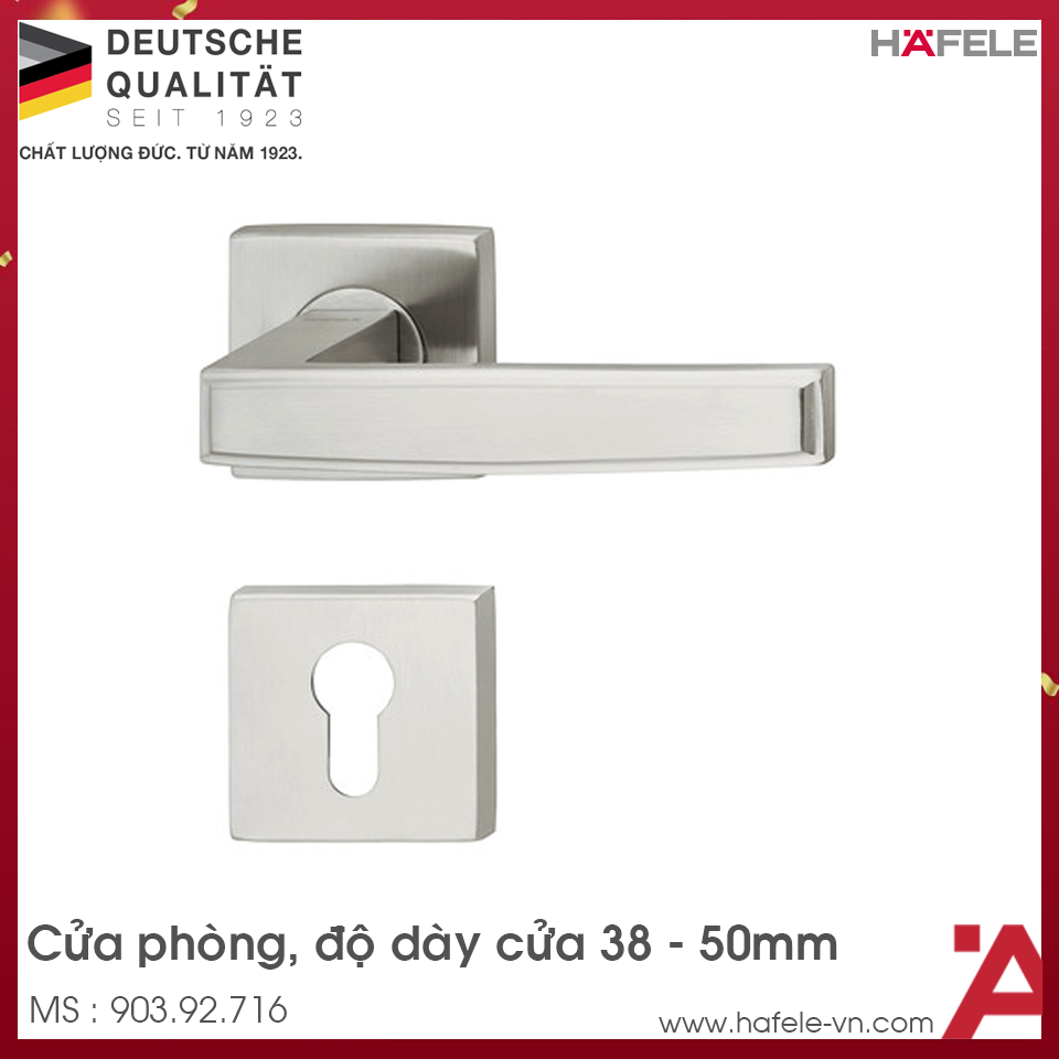 Tay Nắm Gạt Cửa Phòng Hafele 903.92.716