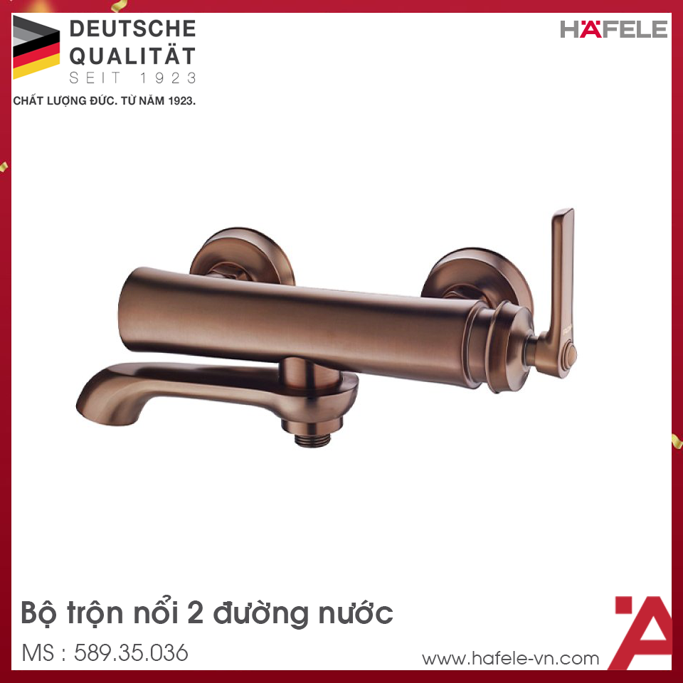 Bộ Trộn Nổi 2 Đường Nước Kyoto Hafele 589.35.036