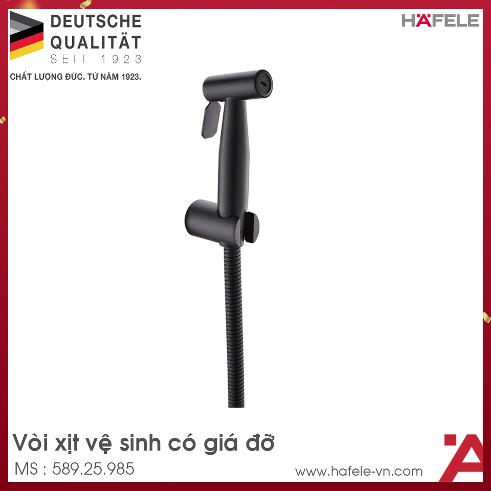 Vòi Xịt Vệ Sinh Gồm Giá Đỡ Hafele 589.25.985