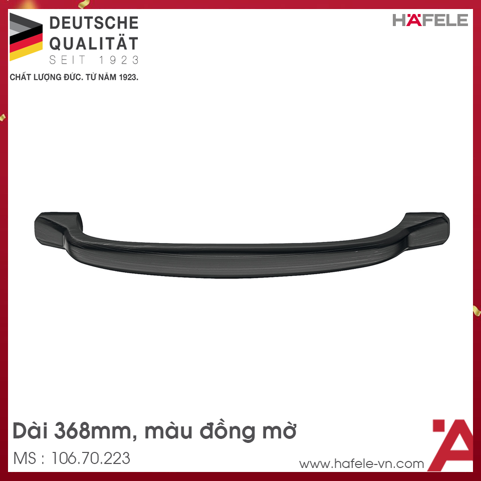 Tay Nắm Tủ 368mm H2180 Hafele 106.70.223