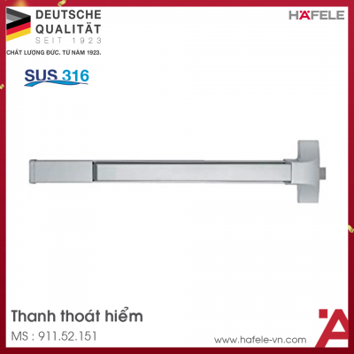 Thanh Thoát Hiểm Hafele 911.52.151