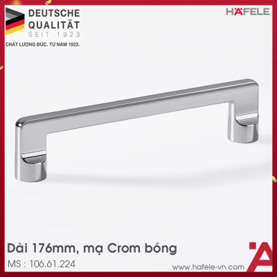 Tay Nắm Tủ 176mm Hafele 106.61.224