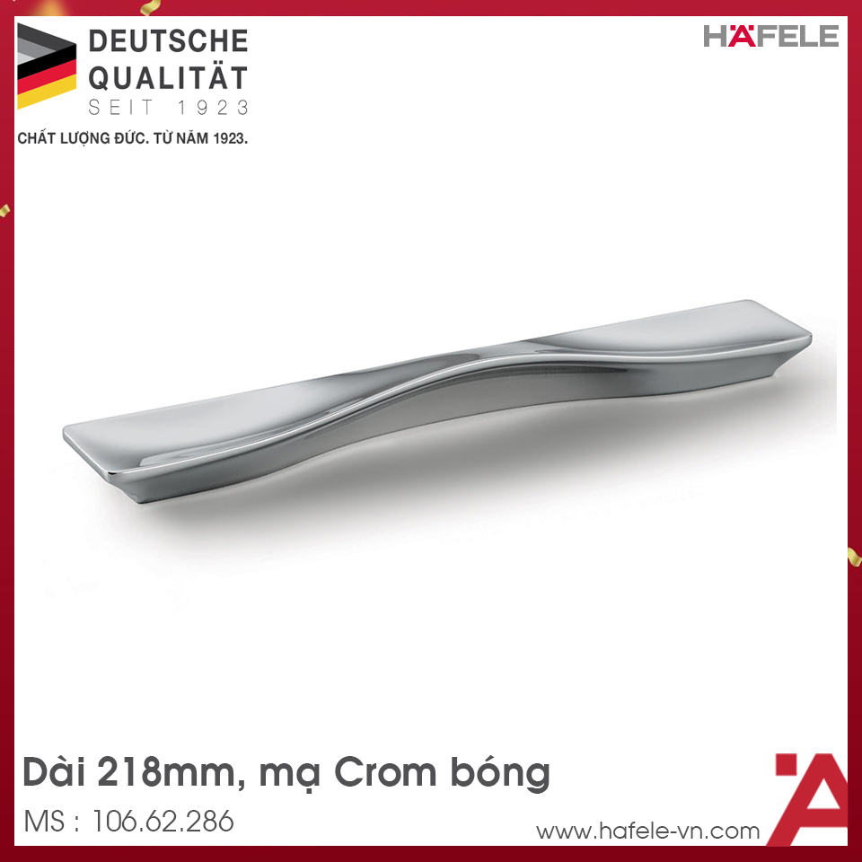 Tay Nắm Tủ 218mm H1765 Hafele 106.62.286