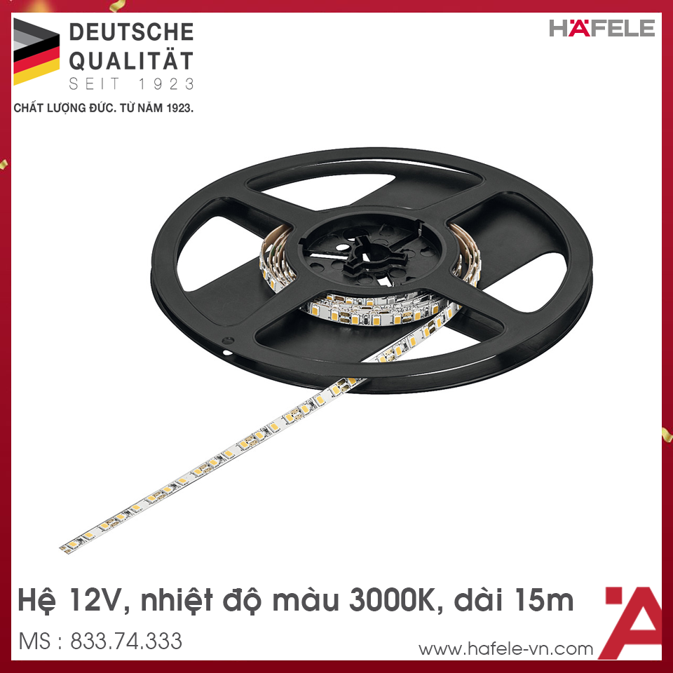 Đèn Led Dây 5mm 12V Đơn Sắc Hafele 833.74.333