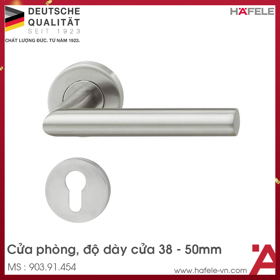 Tay Nắm Gạt Cửa Phòng Hafele 903.91.454
