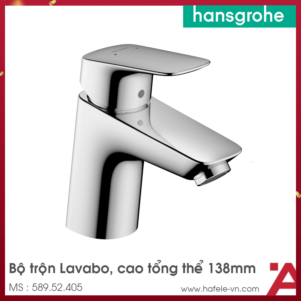 Vòi Trộn Lavabo Logis 70 Hansgrohe 589.52.405