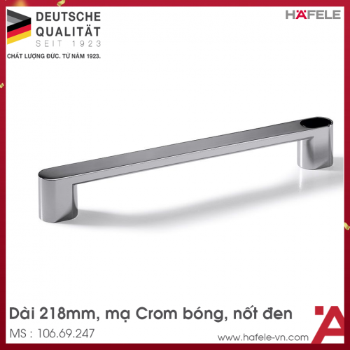 Tay Nắm Tủ 218mm H1370 Hafele 106.69.247