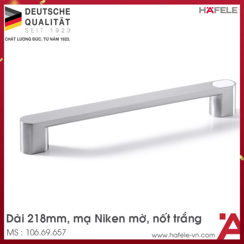 Tay Nắm Tủ 218mm H1370 Hafele 106.69.657