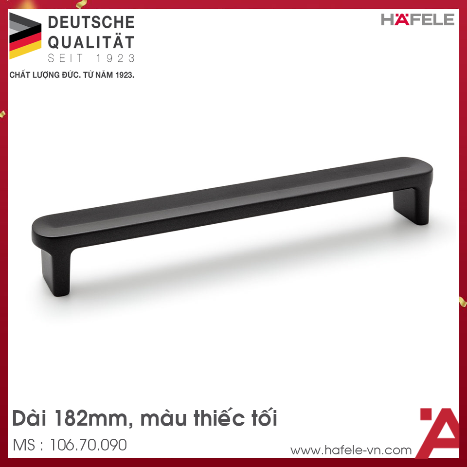 Tay Nắm Tủ 182mm H2110 Hafele 106.70.090