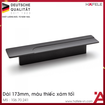 Tay Nắm Tủ 173mm H2195 Hafele 106.70.241