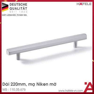 Tay Nẳm Tủ 220mm H1335 Hafele 110.35.676
