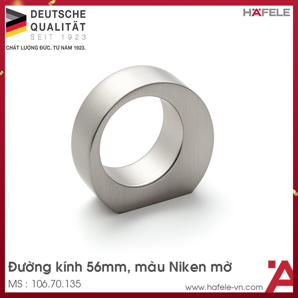Quả Nắm Tủ H2150 Hafele 106.70.135