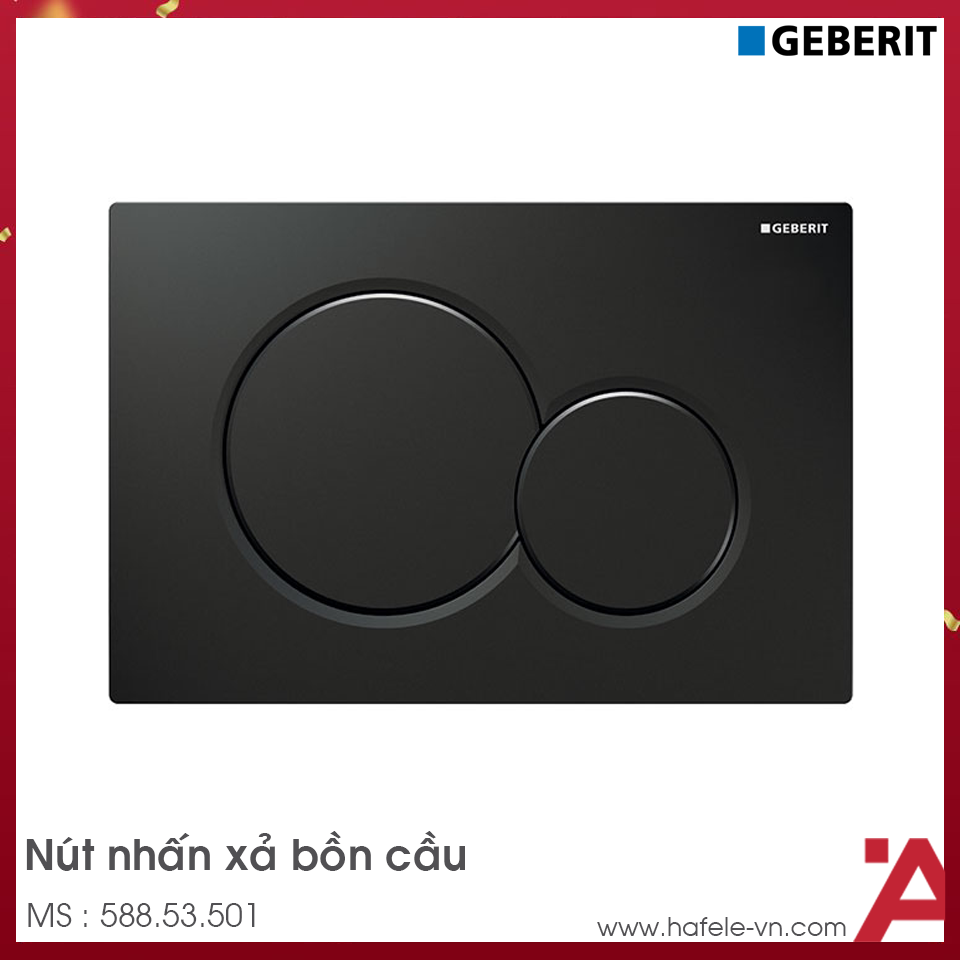 Nút Nhấn Xả Bồn Cầu Sigma01 Geberit 588.53.501