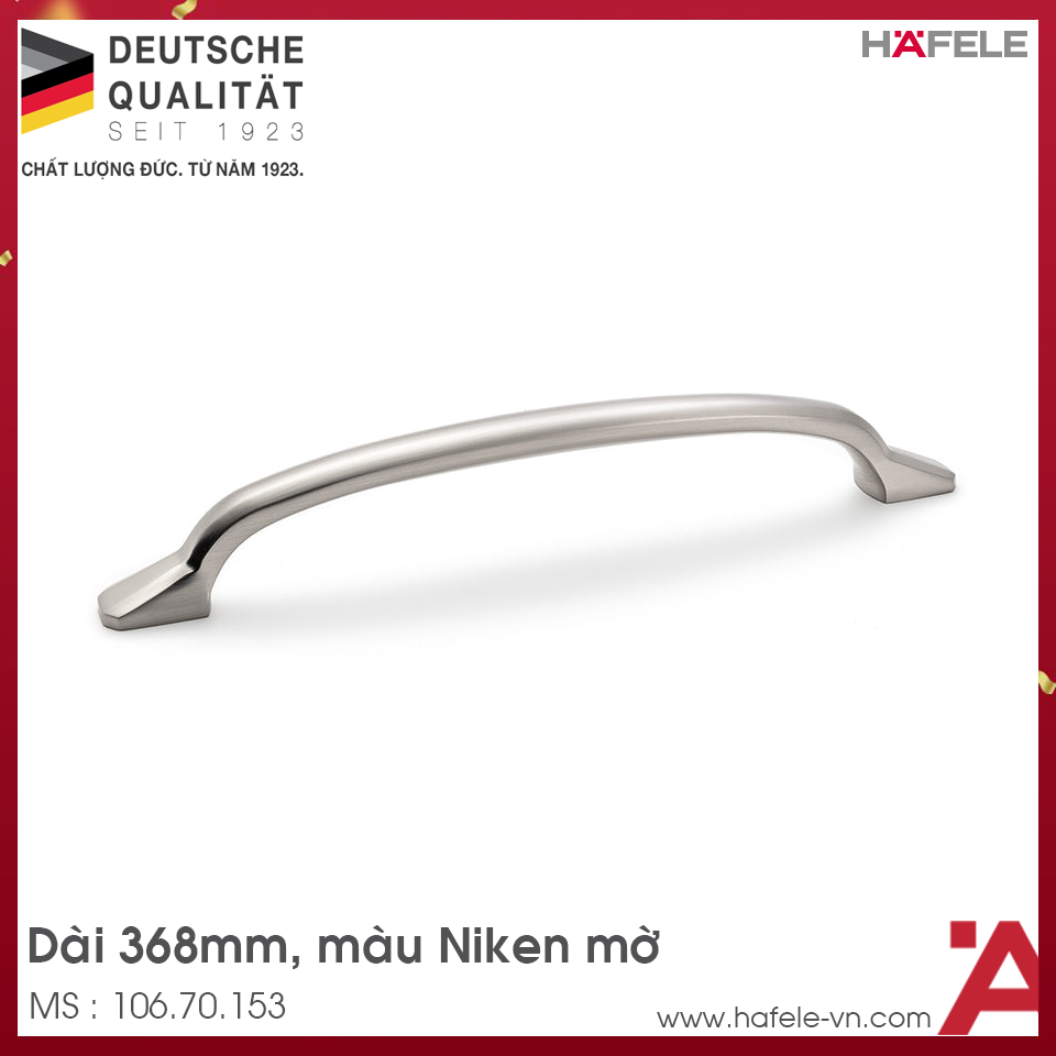 Tay Nắm Tủ 368mm H2180 Hafele 106.70.153