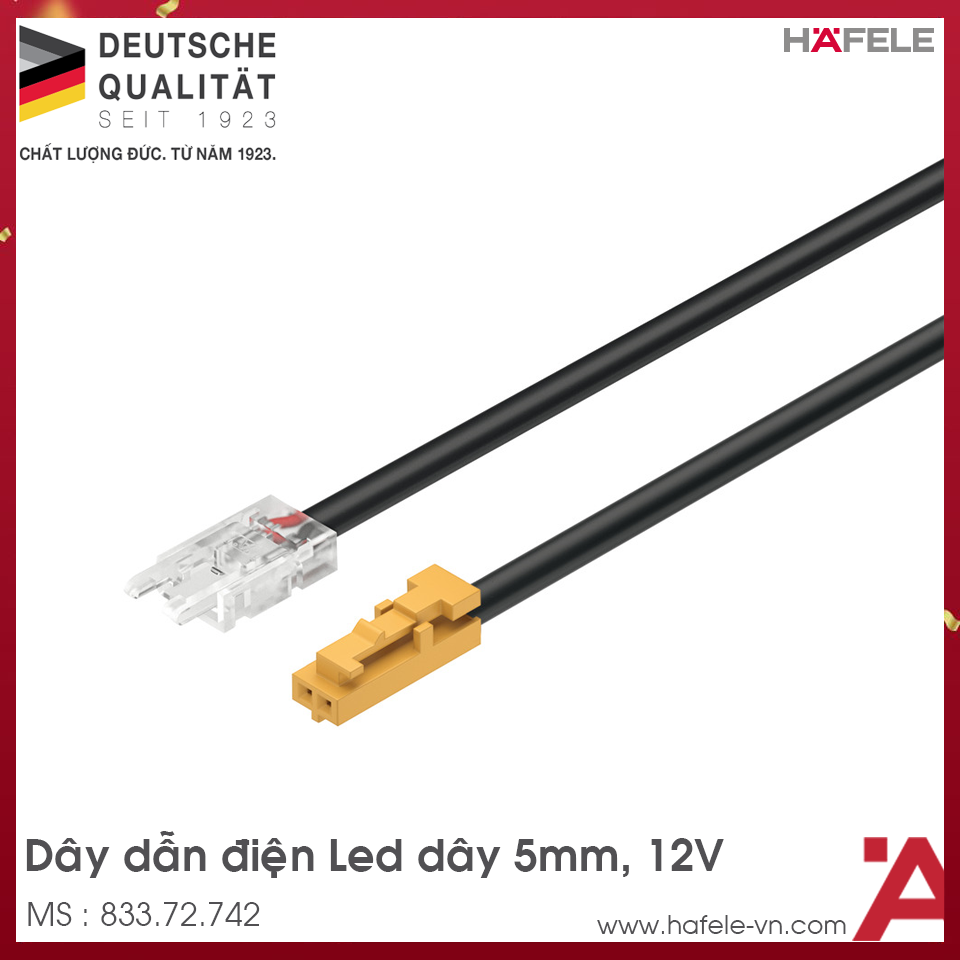 Dây Dẫn Điện Cho Led Dây 5mm Hafele 833.72.742