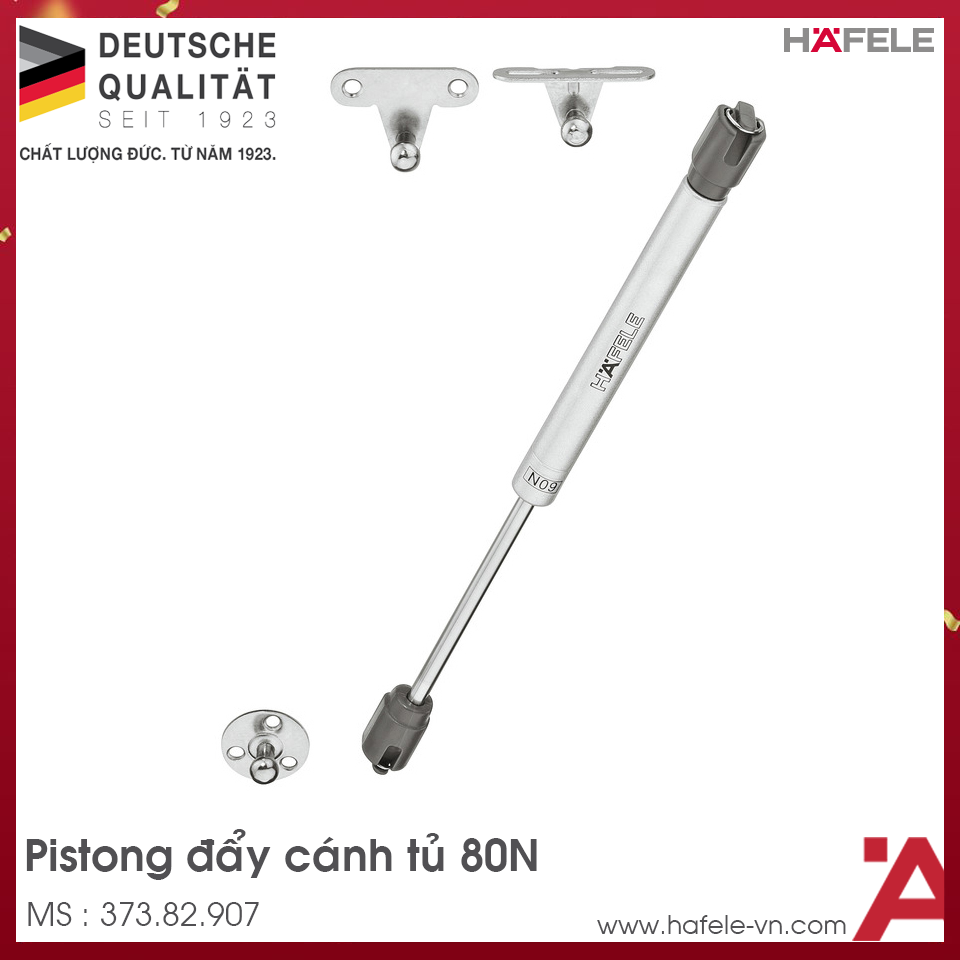 Pittong Đẩy Cánh Tủ 80N Hafele 373.82.907