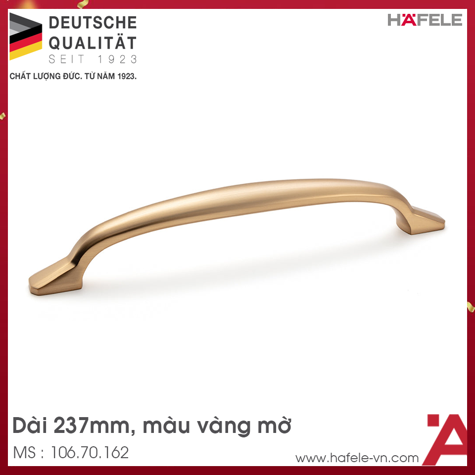 Tay Nắm Tủ 237mm H2180 Hafele 106.70.162