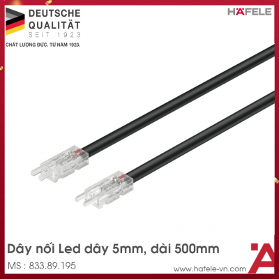 Dây Nối Cho Đèn Led Dây 5mm Hafele 833.89.195