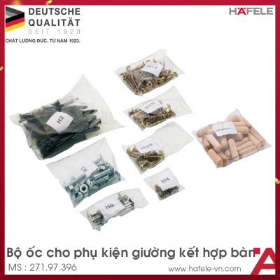 Bộ Ốc Vít Hafele 271.97.396