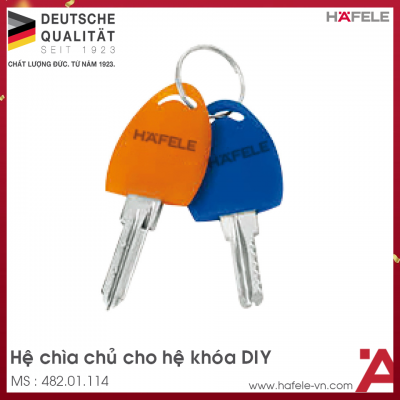 Hệ Chìa Chủ Cho Hệ Khóa DIY Hafele 482.01.114