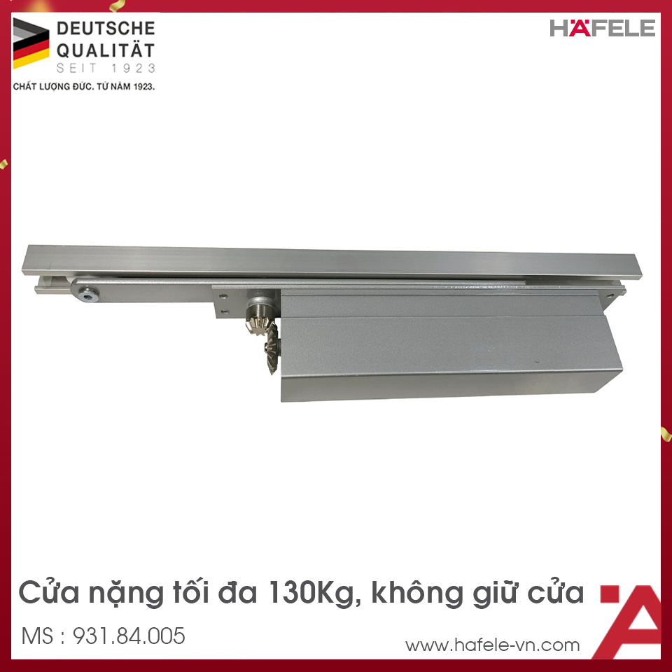 Tay Đẩy Hơi Cùi Chỏ Âm 150Kg Hafele 931.84.005