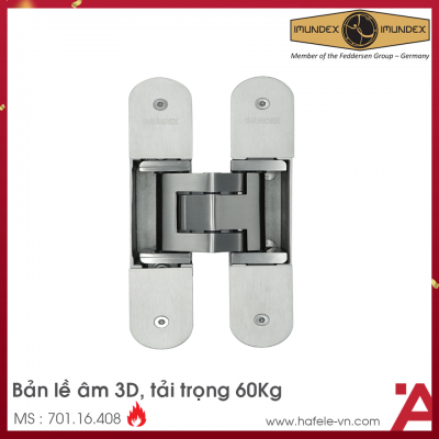 Bản Lề Âm Điều Chỉnh 3 Chiều Imundex 701.16.408