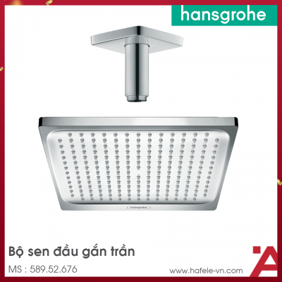 Trọn Bộ Sen Đầu Gắn Trần Raindance Crometta E Hafele 589.52.676