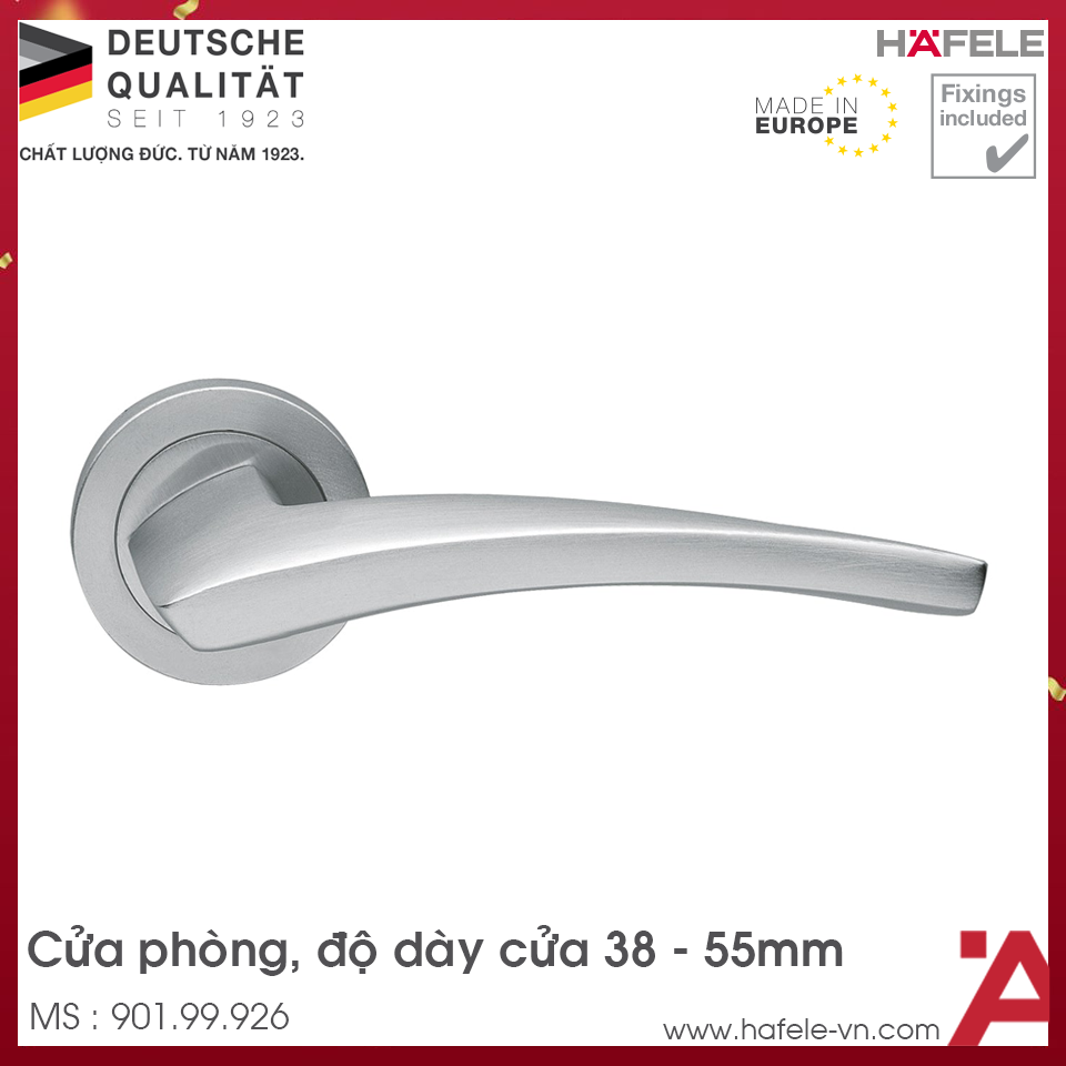 Tay Nắm Gạt Cửa Phòng Hafele 901.99.926