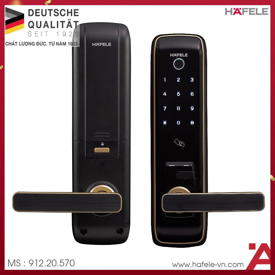 Khóa Điện Tử EL7800 PLUS Hafele 912.20.570