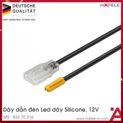 Dây Dẫn Cho Đèn Led Dây Silicone Hafele 833.70.316