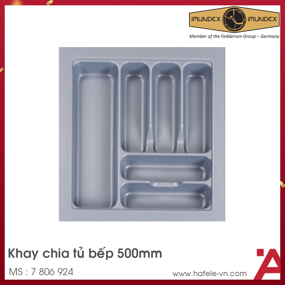 Khay Chia Hộc Tủ 500mm Imundex 7 806 924