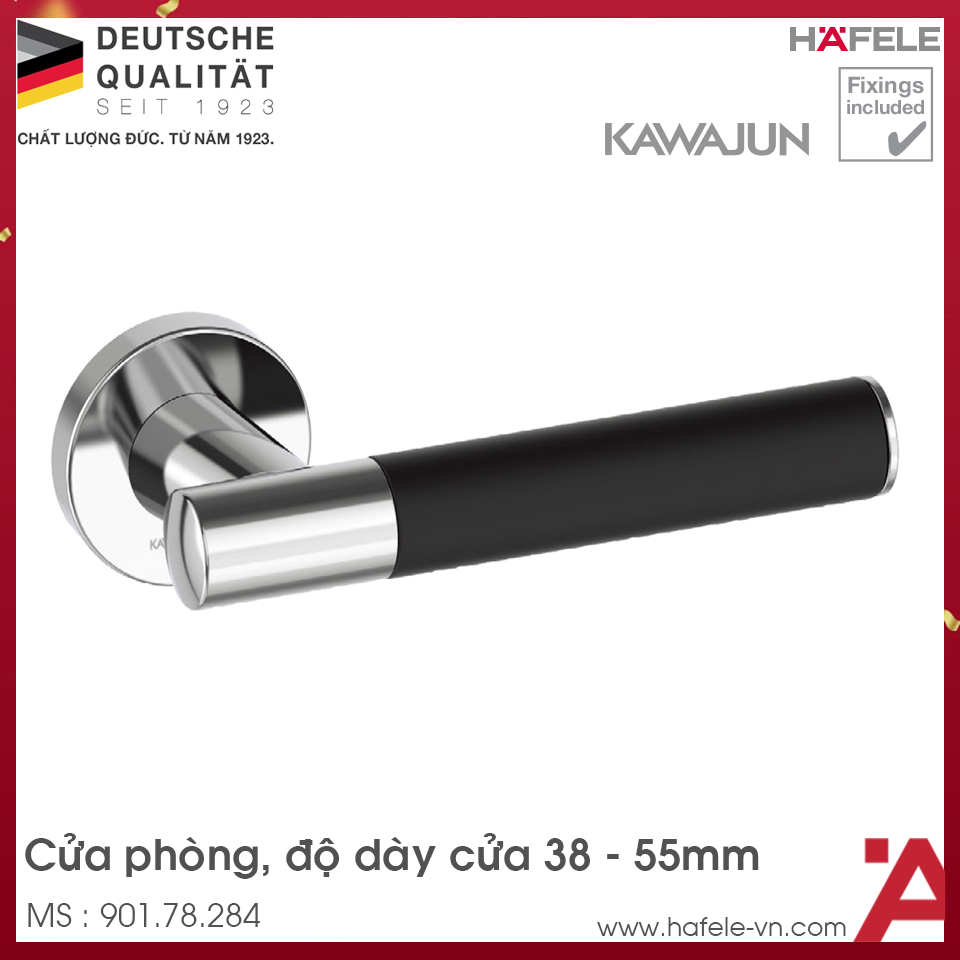 Tay Nắm Gạt Cửa Phòng Hafele 901.78.284