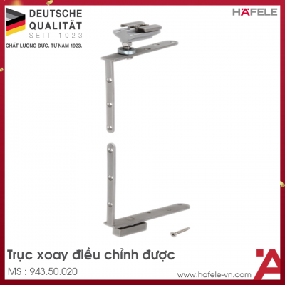 Trục Xoay Điều Chỉnh Được Hafele 943.50.020