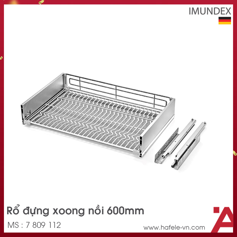 Rổ Đựng Xoong Nồi 600mm Imundex 7 809 112