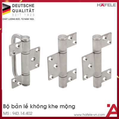 Bộ Bản Lề Với Tay Nắm Hafele 943.14.402
