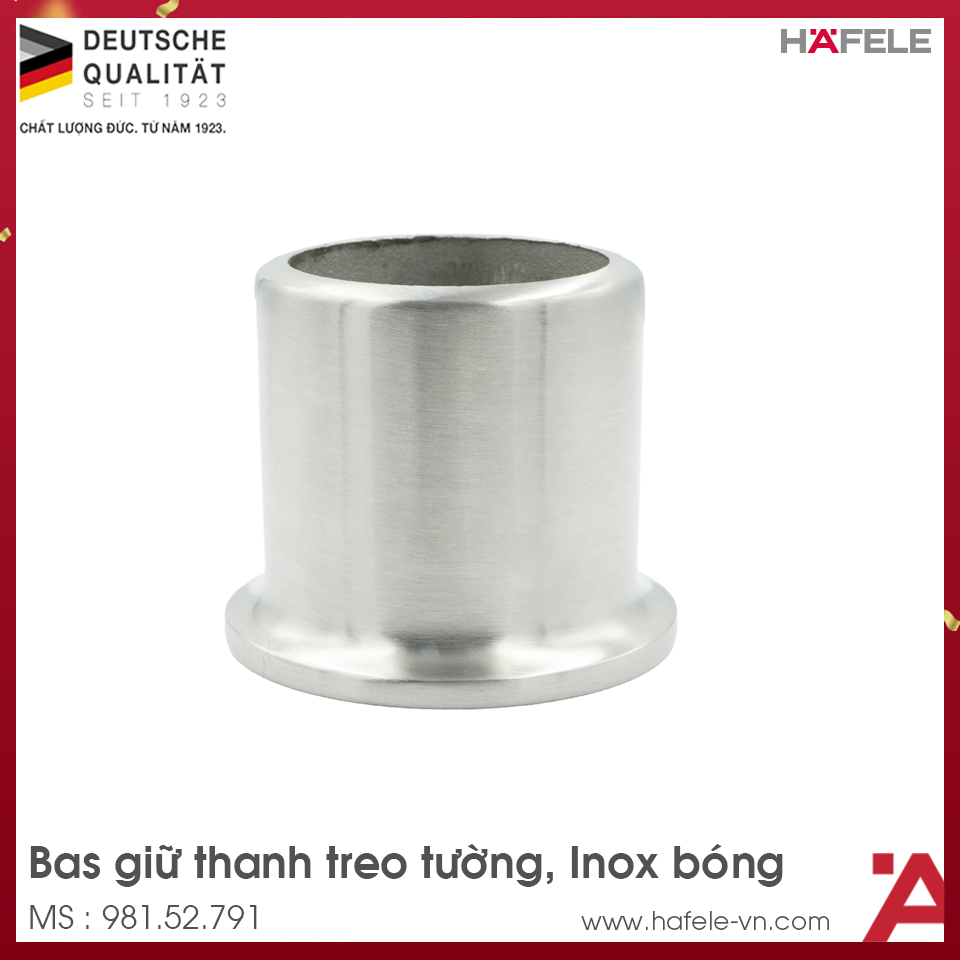 Bas Giữ Thanh Treo Tường Hafele 981.52.791