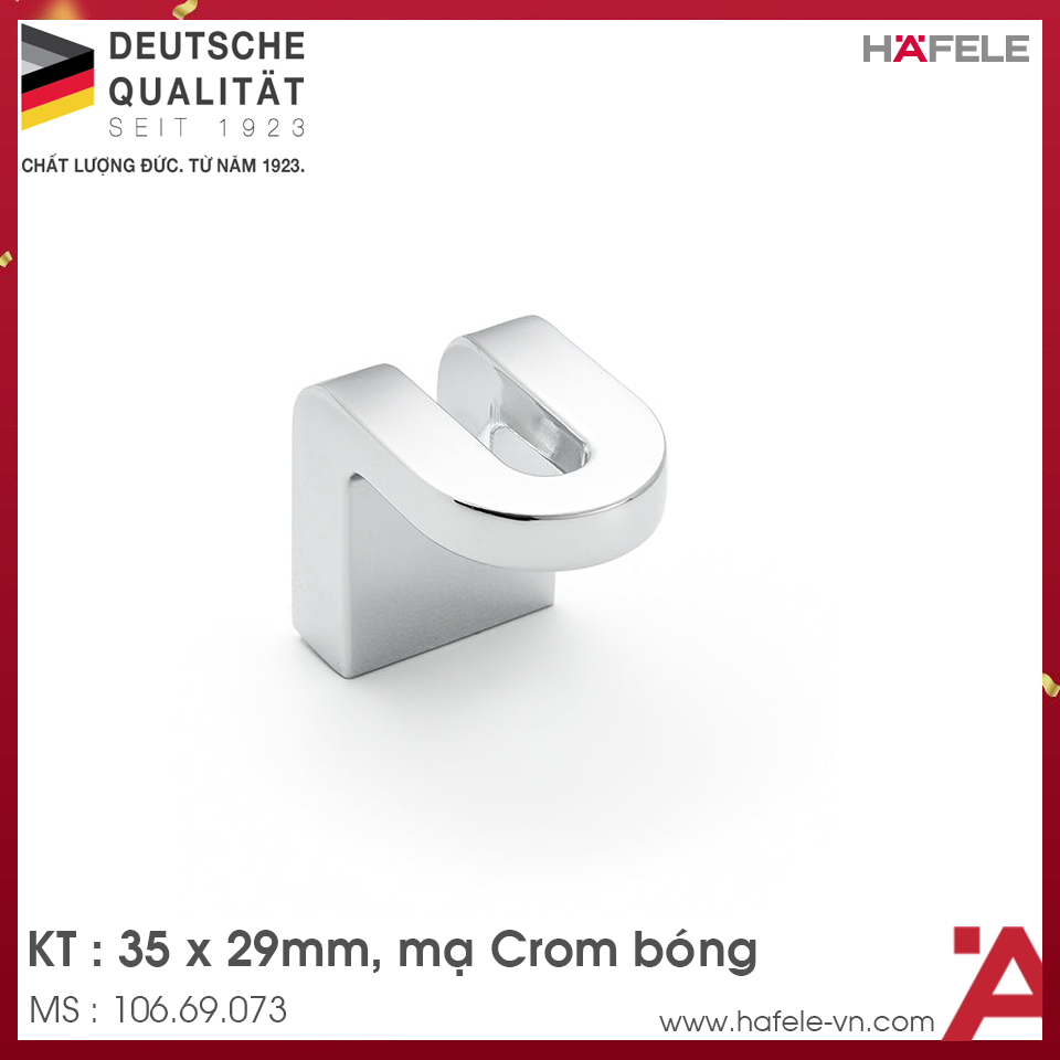 Tay Nắm Tủ 35mm H2165 Hafele 106.69.073