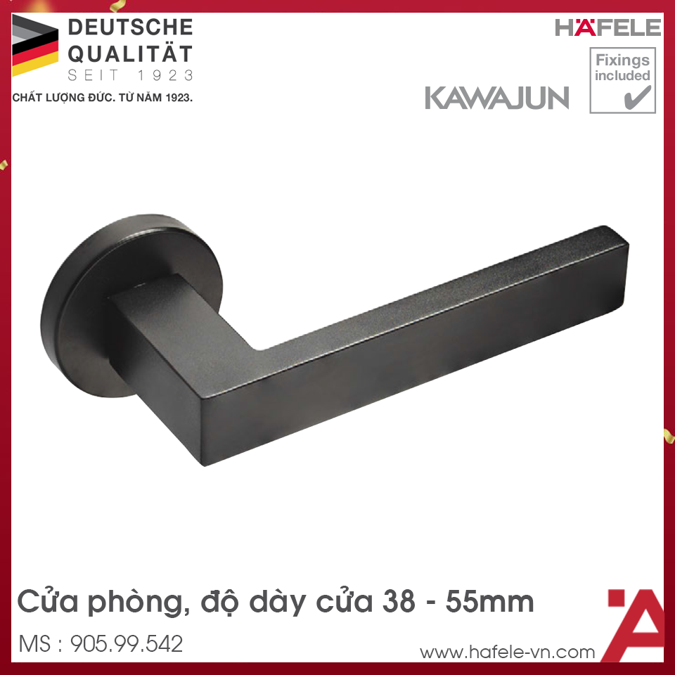 Tay Nắm Gạt Cửa Phòng Hafele 905.99.542